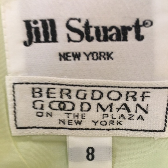 Vintage 90’s Jill Stuart for Bergdorf Goodan fabulous retro chic raw silk dress. - Picture 16 of 16